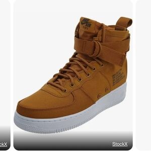 brown airforce 1 mid